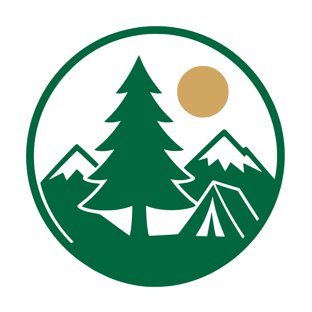 Camping Badge stitch preview